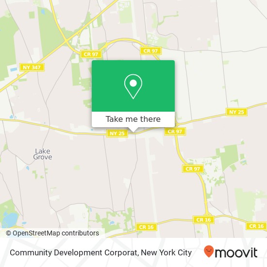 Community Development Corporat map