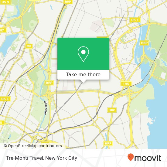 Tre-Monti Travel map