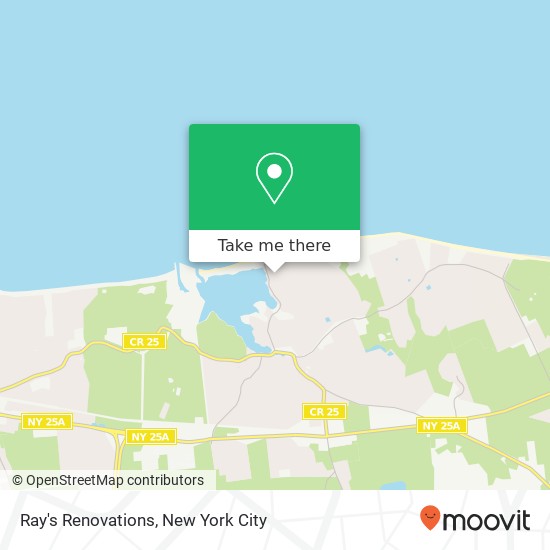 Ray's Renovations map