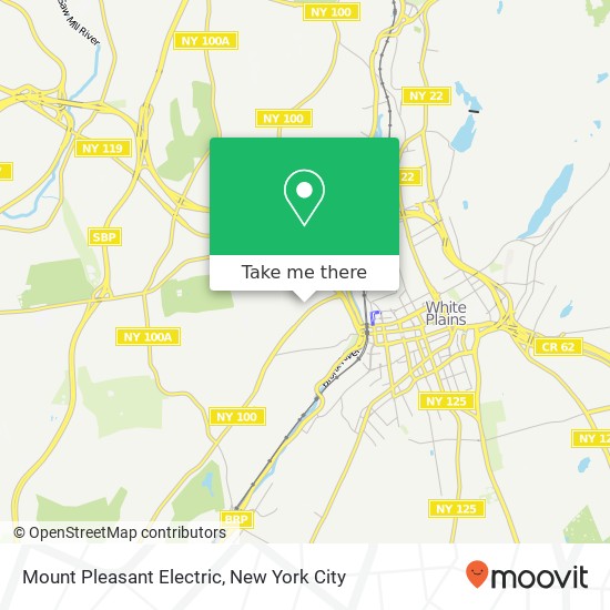 Mapa de Mount Pleasant Electric