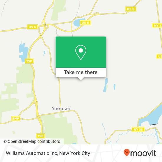 Williams Automatic Inc map