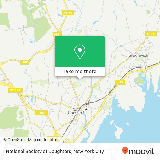 National Society of Daughters map