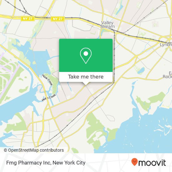 Fmg Pharmacy Inc map