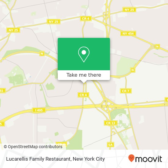 Mapa de Lucarellis Family Restaurant