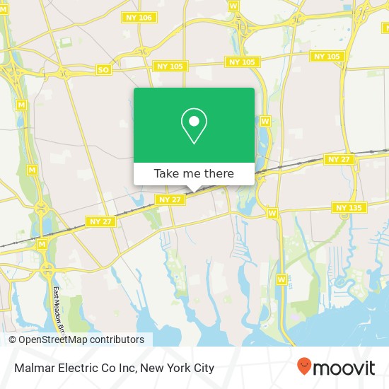 Malmar Electric Co Inc map