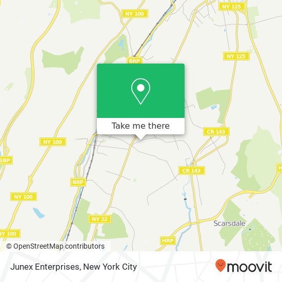 Junex Enterprises map