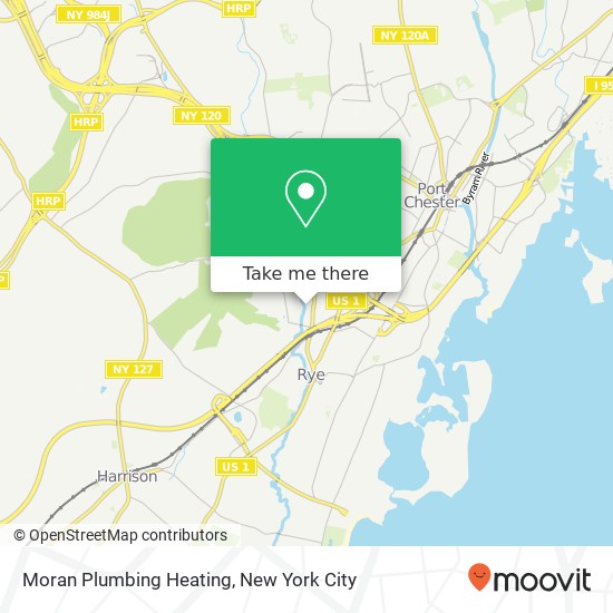 Moran Plumbing Heating map