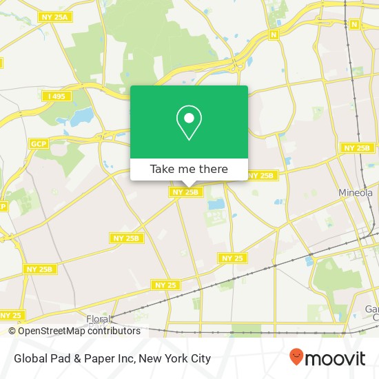 Mapa de Global Pad & Paper Inc