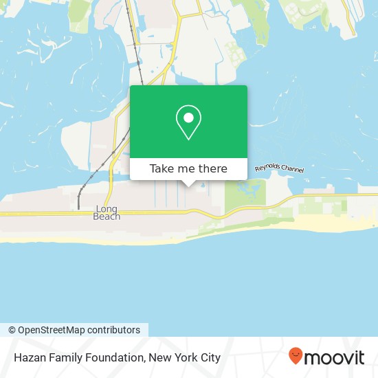 Mapa de Hazan Family Foundation