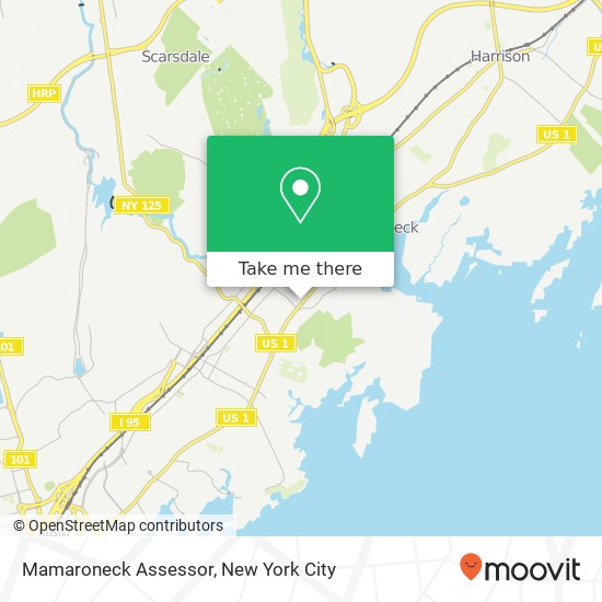 Mapa de Mamaroneck Assessor