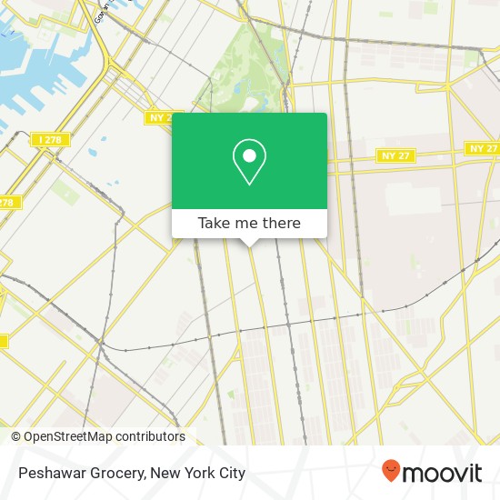 Mapa de Peshawar Grocery