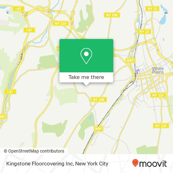 Mapa de Kingstone Floorcovering Inc