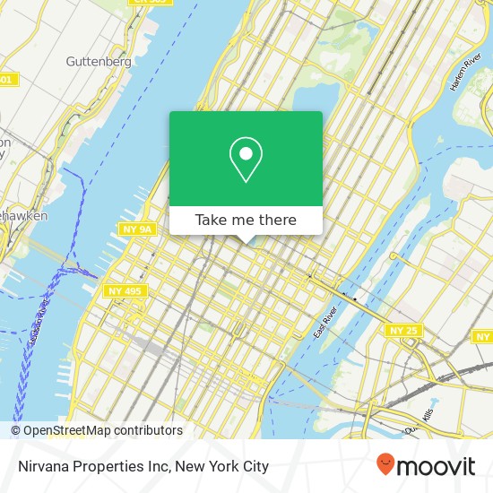 Mapa de Nirvana Properties Inc
