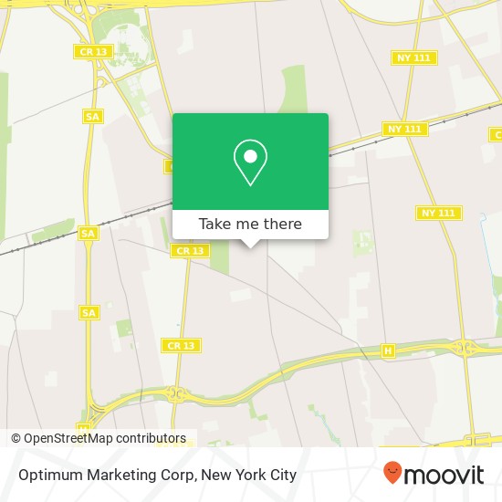 Mapa de Optimum Marketing Corp