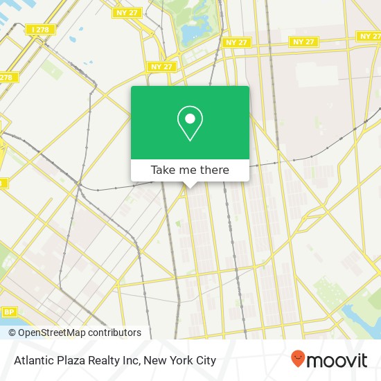 Atlantic Plaza Realty Inc map