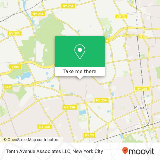Tenth Avenue Associates LLC map