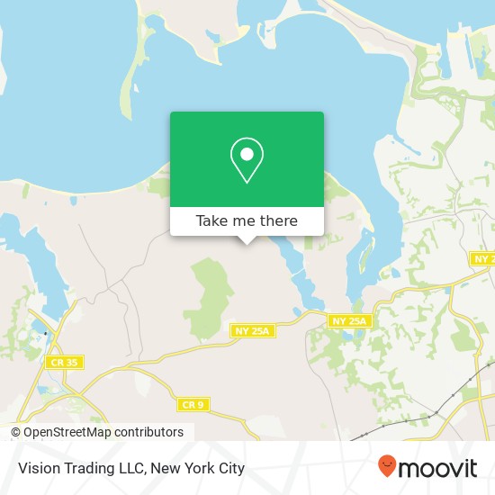 Mapa de Vision Trading LLC