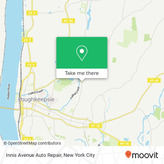 Innis Avenue Auto Repair map