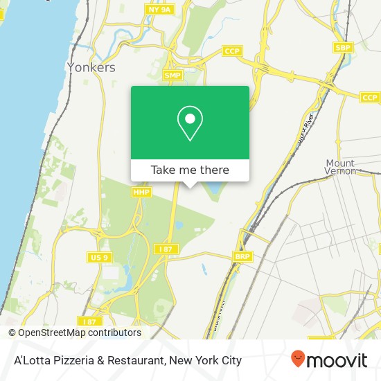 A'Lotta Pizzeria & Restaurant map