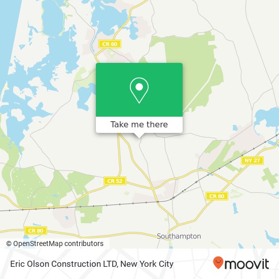 Eric Olson Construction LTD map