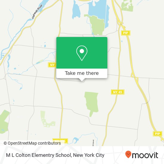 M L Colton Elementry School map