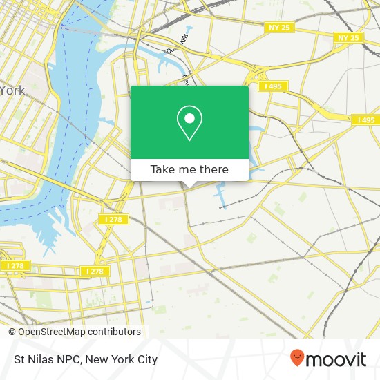 St Nilas NPC map