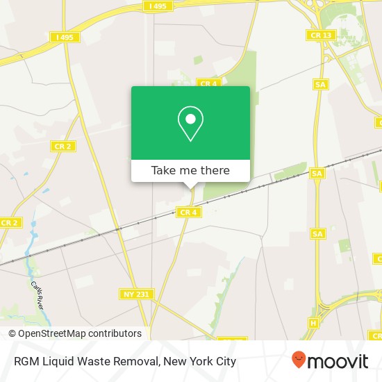 RGM Liquid Waste Removal map