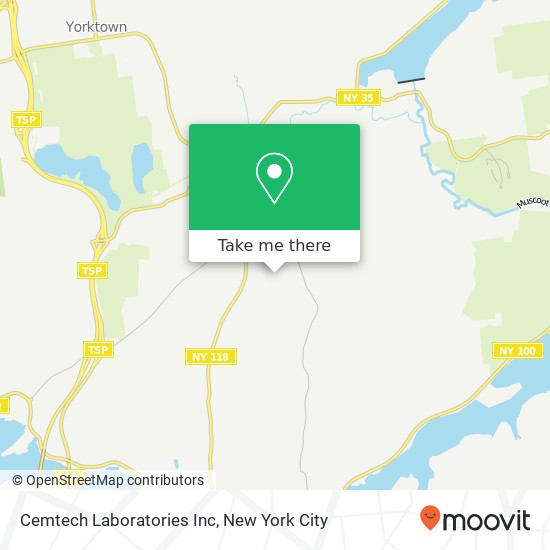 Cemtech Laboratories Inc map