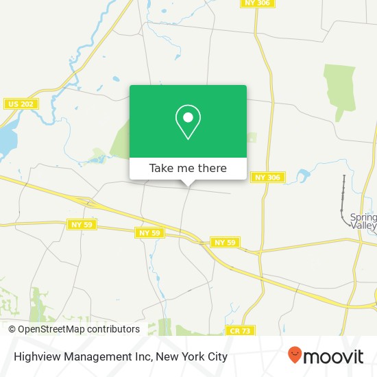 Highview Management Inc map