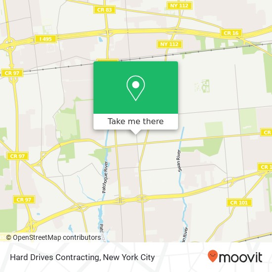 Hard Drives Contracting map