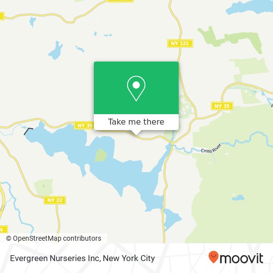 Mapa de Evergreen Nurseries Inc