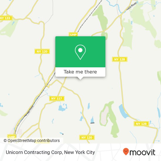 Unicorn Contracting Corp map