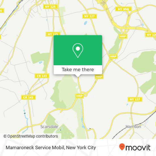 Mamaroneck Service Mobil map