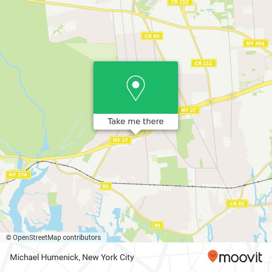 Michael Humenick map