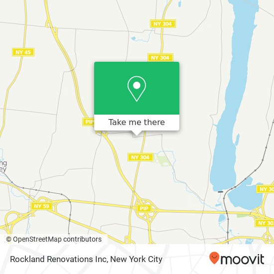 Mapa de Rockland Renovations Inc
