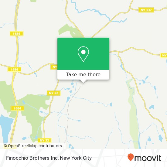 Finocchio Brothers Inc map