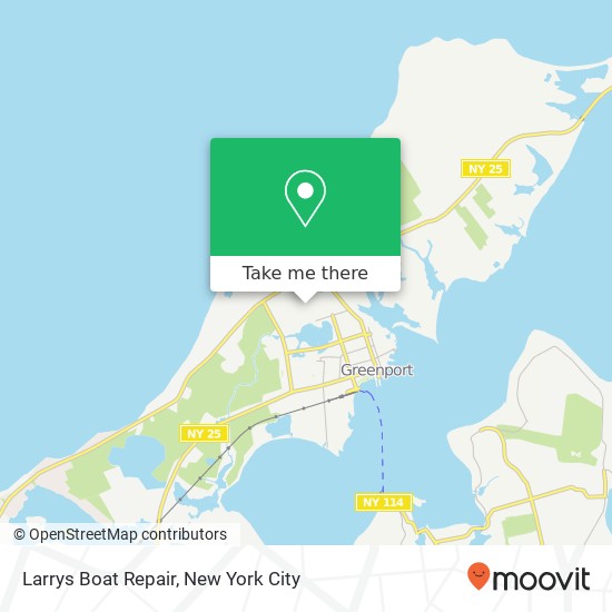 Mapa de Larrys Boat Repair