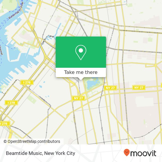 Mapa de Beamtide Music