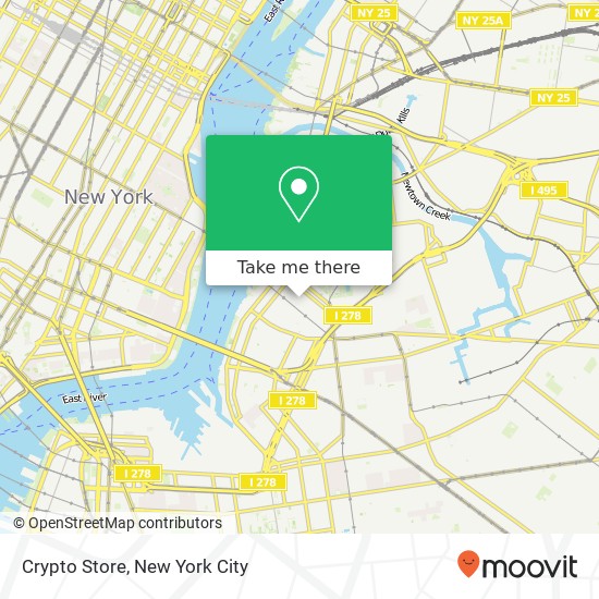 Crypto Store map