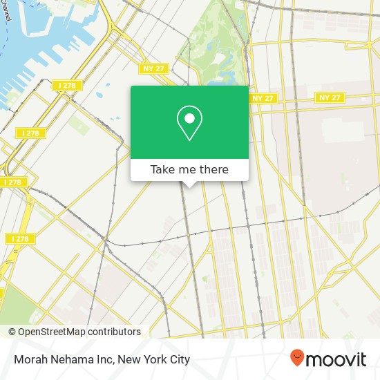 Morah Nehama Inc map