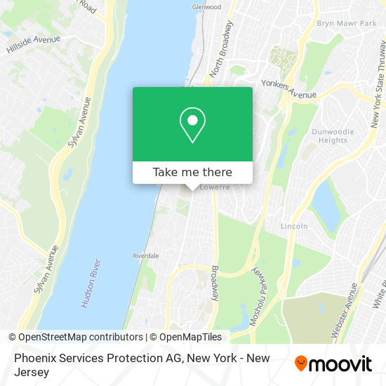 Phoenix Services Protection AG map