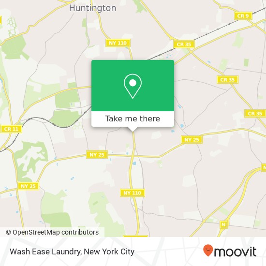 Mapa de Wash Ease Laundry
