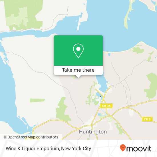 Mapa de Wine & Liquor Emporium