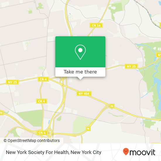 Mapa de New York Society For Health