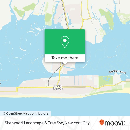 Sherwood Landscape & Tree Svc map