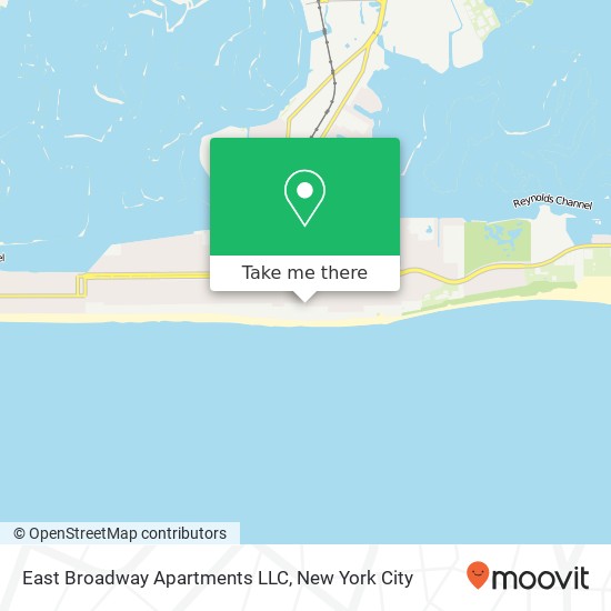 Mapa de East Broadway Apartments LLC