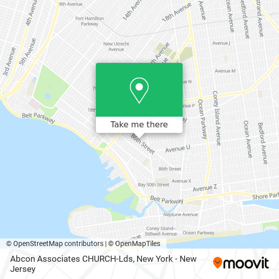 Abcon Associates CHURCH-Lds map