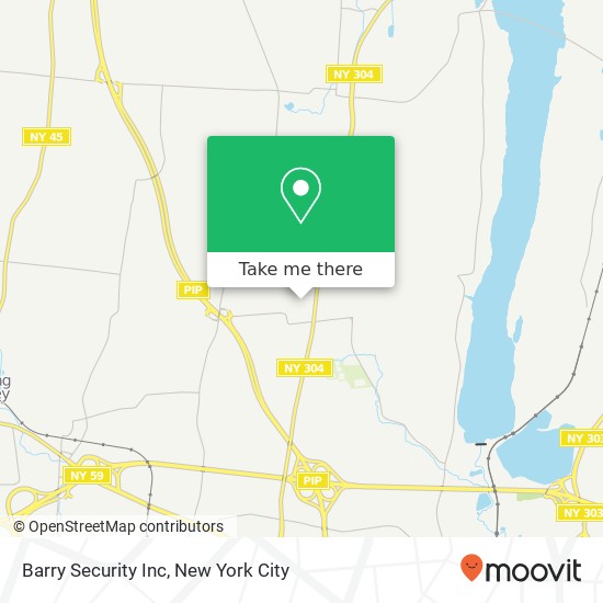 Barry Security Inc map