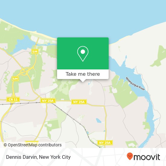 Dennis Darvin map