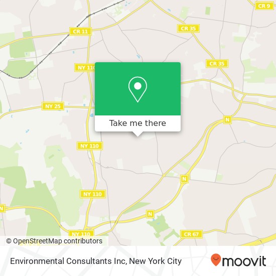 Environmental Consultants Inc map